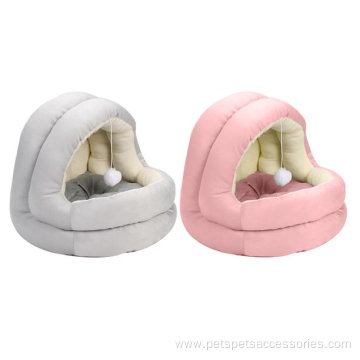 Dog Kennel Cave Hanging Ball Indoor Puppy House